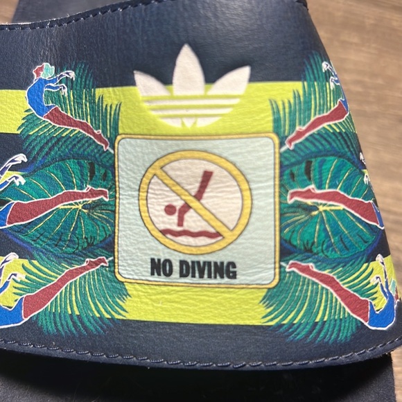 Mary Katrantzou for Adidas pool slides size 36 - Picture 2 of 8